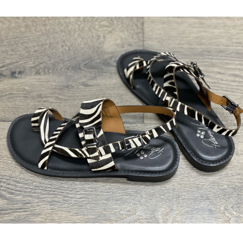 Patricia Nash Fidella Zebra Sandals Size 8.5 - Picture 8 of 8